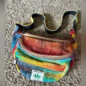 Tyedye fanny pack/sling bag